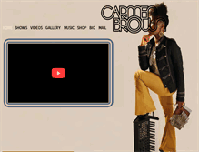 Tablet Screenshot of carmen-brown.de